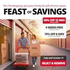 Sentinel Storage - Diamond Valley Promotion