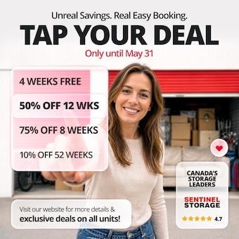 Sentinel Storage - Diamond Valley Promotion